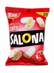 Zia Salona Crunchy Cuts – Crispy Tomato Flavored Corn Snacks