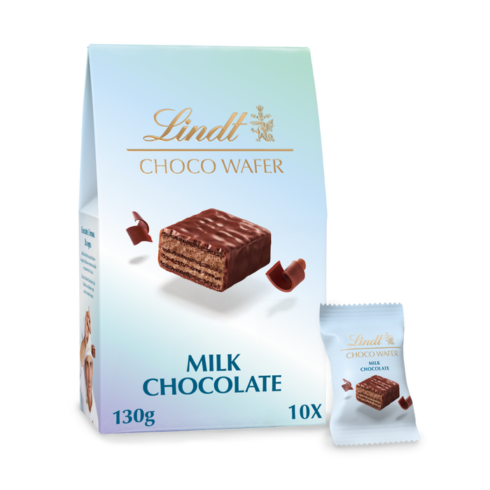 LINDT CHOCO WAFER MILK CHOCOLATE 130 g