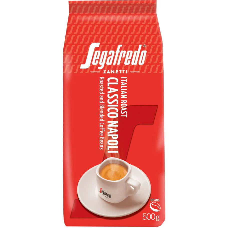 Segafredo Zanetti - Classico Napoli - Roasted & Blended Whole Beans - 500g - Italian Roast