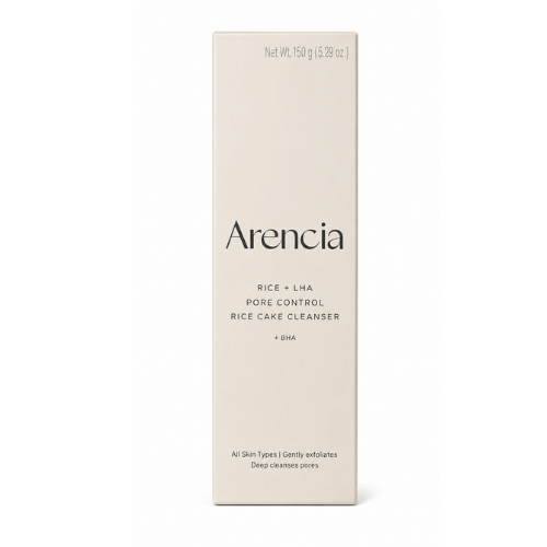 Arencia Rice + LHA Pore Control Rice Cake Cleanser
