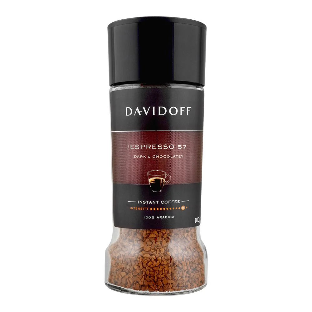 DAVIDOFF COFFEE ESPRESSO 57 DARK & CHOCOLATY 100 GM