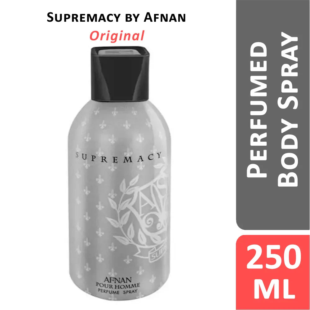 Supremacy Silver Afnan for men Perfumed Body Spray 250ml
