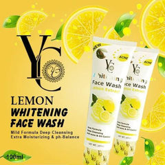 YC Whitening Face Wash With Lemon Extract 100 ML