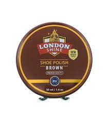 Premium Brown Color Wax Shoe Polish – 50 m