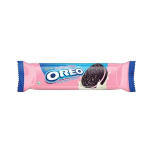 Oreo Strawberry Flavour Cream Sandwich Biscuit 105 g
