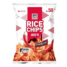 Lotte Rice Chips Flaming Hot 50 RS