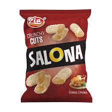 Zia Crunchy Cuts Salona – Classic Chicken Flavor | Crispy Corn Snack