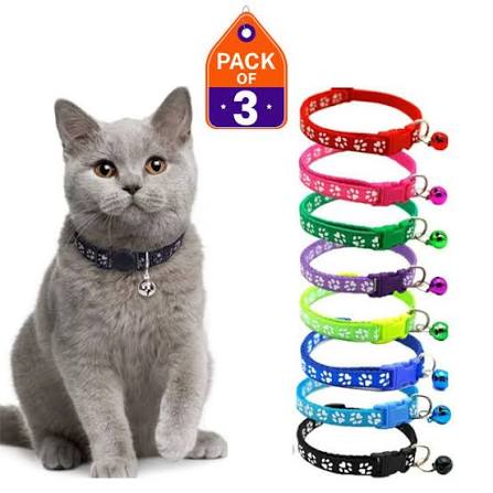 Nylon Cat Bell Collar