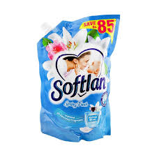SOFTLAN FABRIC SOFTNER SPRING BLUE POUCH 1000 ML