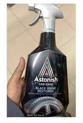 Astonish Care Care Black Shine Restorer on Bumper and Tyres 750ml