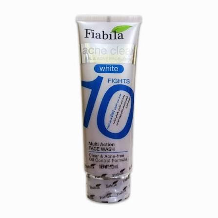 Fiabila Face Wash Acne Clear White 10 Fights-100ml