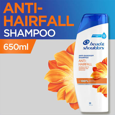 Head & Shoulders Anti Hairfall Shampoo 650ml