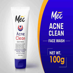 Mec Face Wash Acne Clean 100g