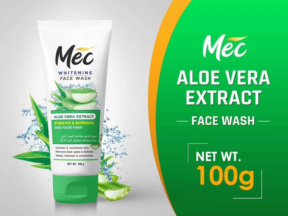 Mec Face Wash Aloe Vera 100Gm