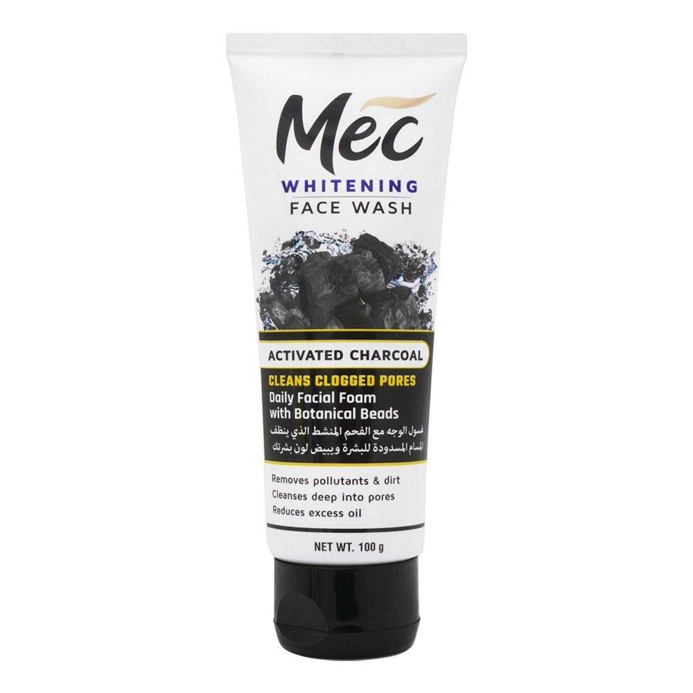 Mec Face Wash Charcoal 100Gm