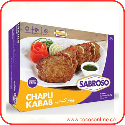 Sabroso Chapli Kabab 10 Pieces 740g