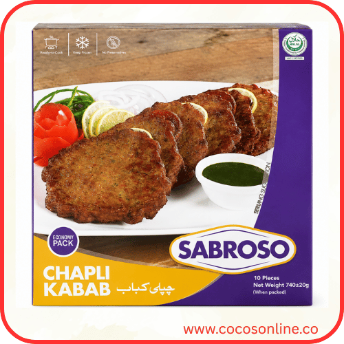 Sabroso Chapli Kabab 10 Pieces 740g