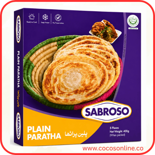 SABROSO PLAIN PARATHA 5 PCS