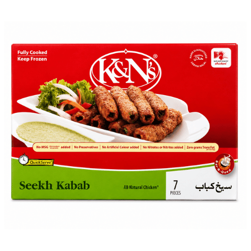 K&N's Seekh Kabab 7PCS