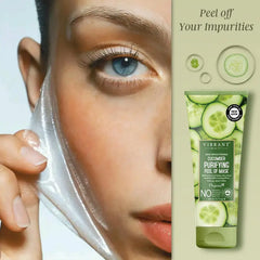 Botanics vibrant beauty purifying peel off mask cucumber