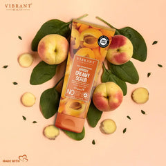 Botanics vibrant beauty creamy scrub apricot