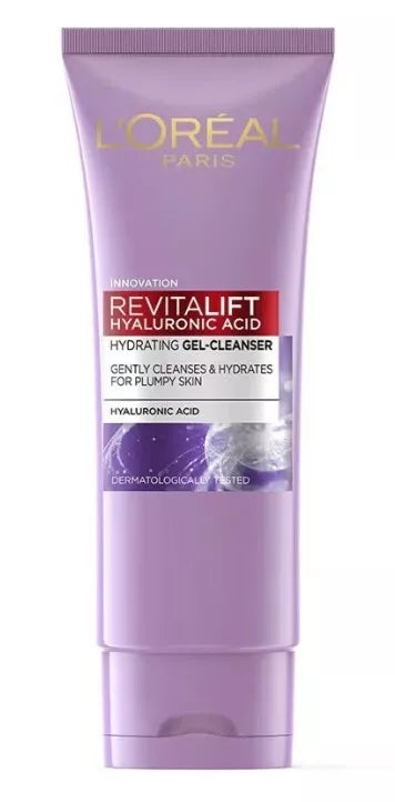 Loreal Paris Revitalift Hyaluronic Acid Hydrating  Gel Gentle Cleanser 100 ml