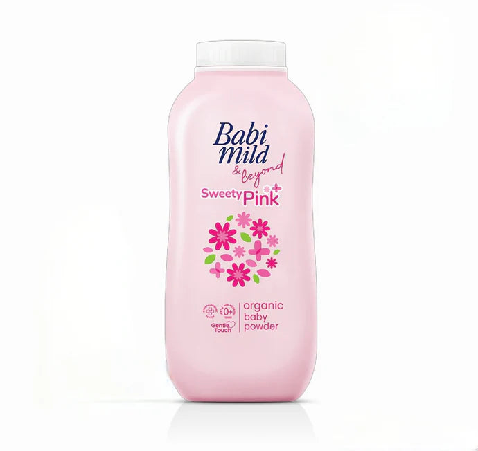 Baby Mild & Beyond Sweety Pink Organic Baby Powder 160 g