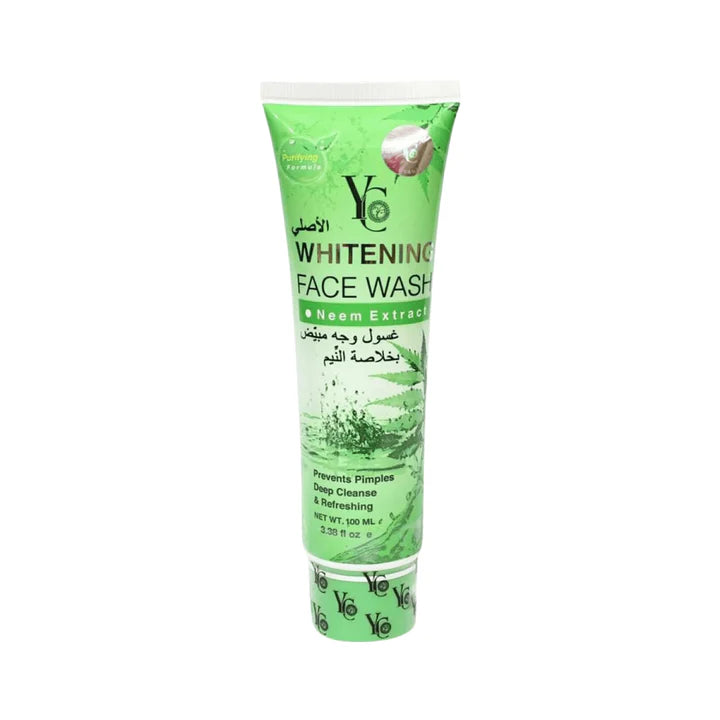 YC Whitening Face Wash, With Neem Extract, 100ml